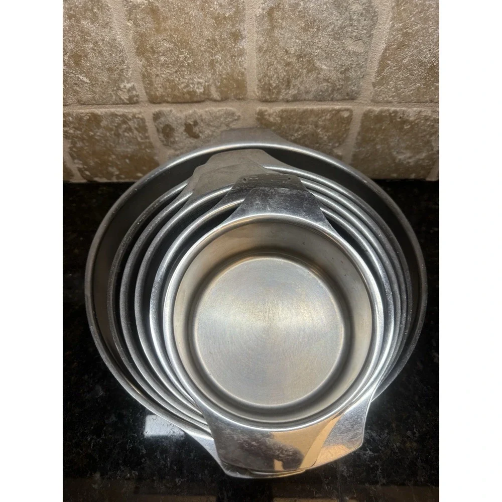 VTG 8 Piece Set of LETANG REMY Triplinox 18-10 Stainless Cookware France